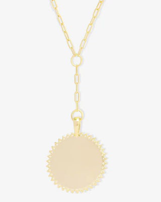 Melinda Maria Zodiac Medallion Necklace