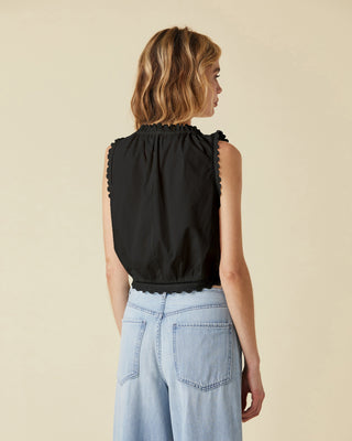 Le Jean Eyelet Cami Top