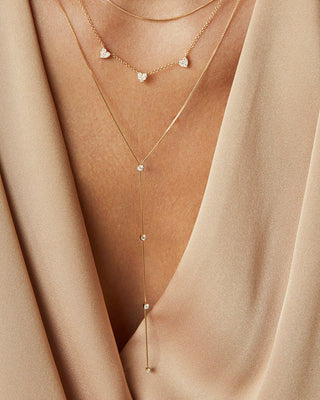 EF Collection Diamond Callae Lariat Necklace