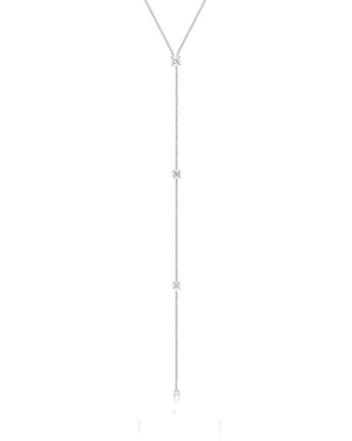 EF Collection Diamond Callae Lariat Necklace