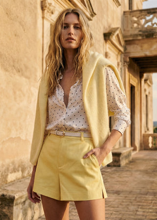 Cami NYC Crosby Blouse Pin Dot