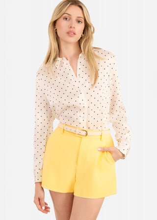 Cami NYC Crosby Blouse Pin Dot