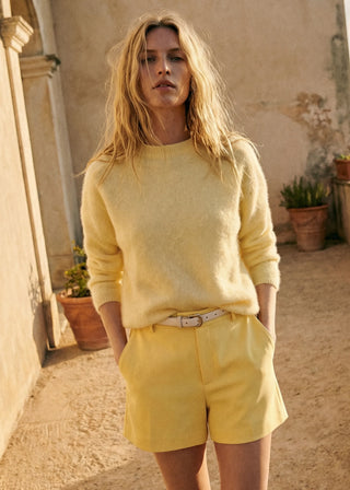 Cami NYC Niall Cashmere Sweater Custard