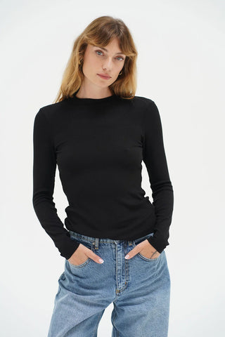 lna dalston ribbed long sleeve, lna clothing, lna long sleeve