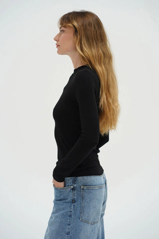 lna dalston ribbed long sleeve, lna clothing, lna long sleeve