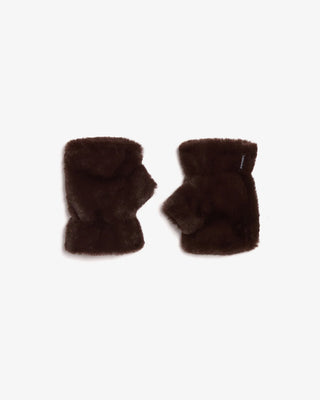 Apparis Ariel Fingerless Gloves Espresso