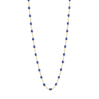 Gigi clozeau bleuet and yellow gold classic necklace, gigi clozeau classic necklace, Gigi clozeau bleuet necklaces, bleuet necklace, french necklace, bleuet and yellow gold, bleuet bracelet