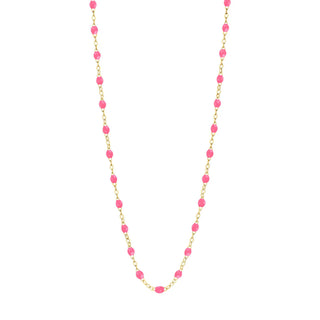 Gigi Clozeau Classic Necklace Pink & Yellow Gold, GIGI NECKLACE, gigi jewelry, gigi pink necklace, gigi clozeau pink necklace, gigi clozeau necklaces, bracelets 