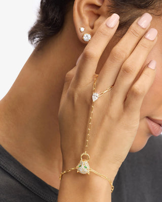 Melinda Maria Jaguar Hand Chain