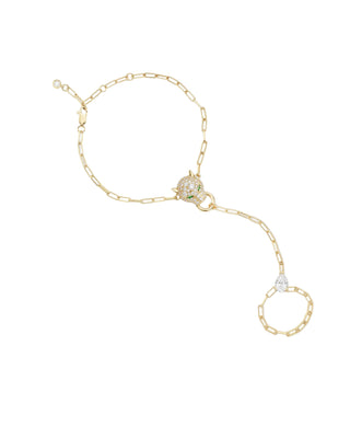 Melinda Maria Jaguar Hand Chain