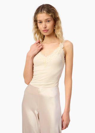 Cami NYC Lani Rib Knit Tank Bone