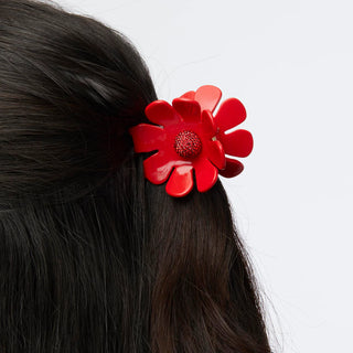 Lele Sadoughi Fire Daisy Claw Clip