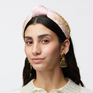 Lele Sadoughi Blush Paris Knotted Headband