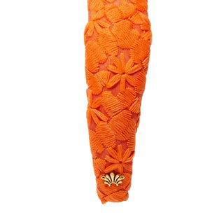 Lele Sadoughi Fire Kids Bow Floral Patch Headband