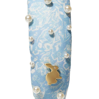 Lele Sadoughi Blue Embellished Bunny Kids Headband