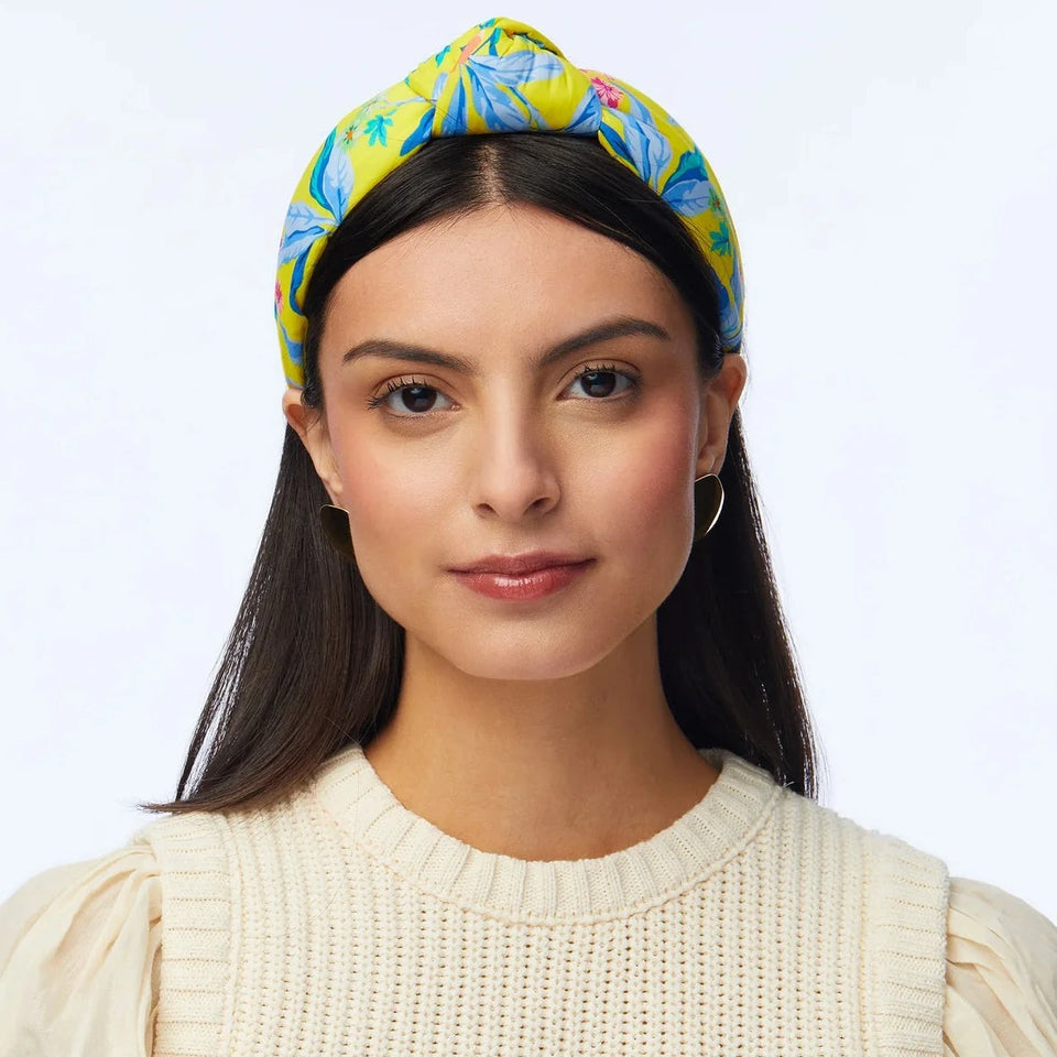 Lele Sadoughi Printed Knotted Headband Matilda Bloom