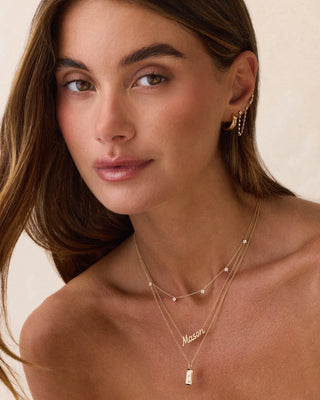 EF Collection 5 Diamond Fleur Necklace