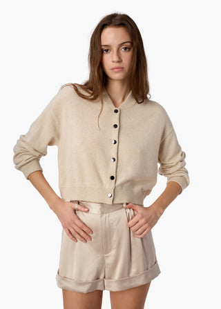 Cami NYC Marcela Cashmere Cardigan Bone