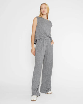 Ripley Rader Heather Grey Sweater Knit Lounge Tank