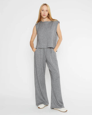 Ripley Rader Heather Grey Sweater Knit Lounge Pant