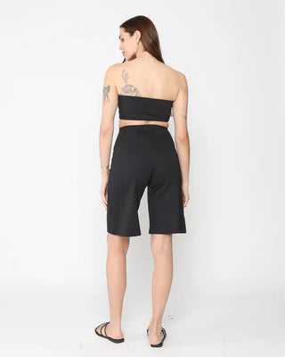 Ripley Rader Black Ponte Knit Shorts