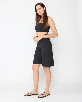 Ripley Rader Black Ponte Knit Shorts
