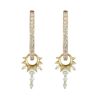 Three Stories Small Diamond Love Explosion Charm