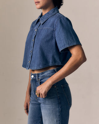 Le Jean Short Sleeve Swing Shirt