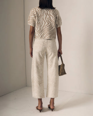 le jean nomad ankle zebra