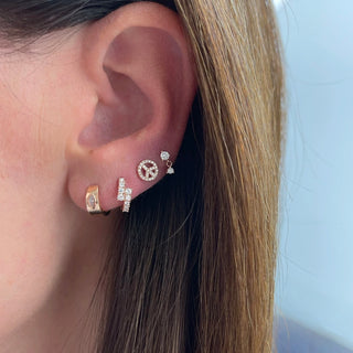 ef collection, ef collection jewelry, ef collection earring, ef collection ring, ef collection diamond huggies, ef collection sale, ef collection bracelet, ef collection necklace, ef collection enamel, ef collection enamel ring, ef jewelry, prong set diamond dangle collection stud