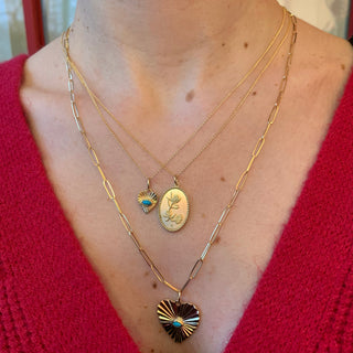 zahava heirlooms, zahava heirlooms jewelry. zahava heirlooms necklace, zahava, zahava jewelry, zahava necklace, zahava heirlooms mini turquoise sunbeam heart necklace