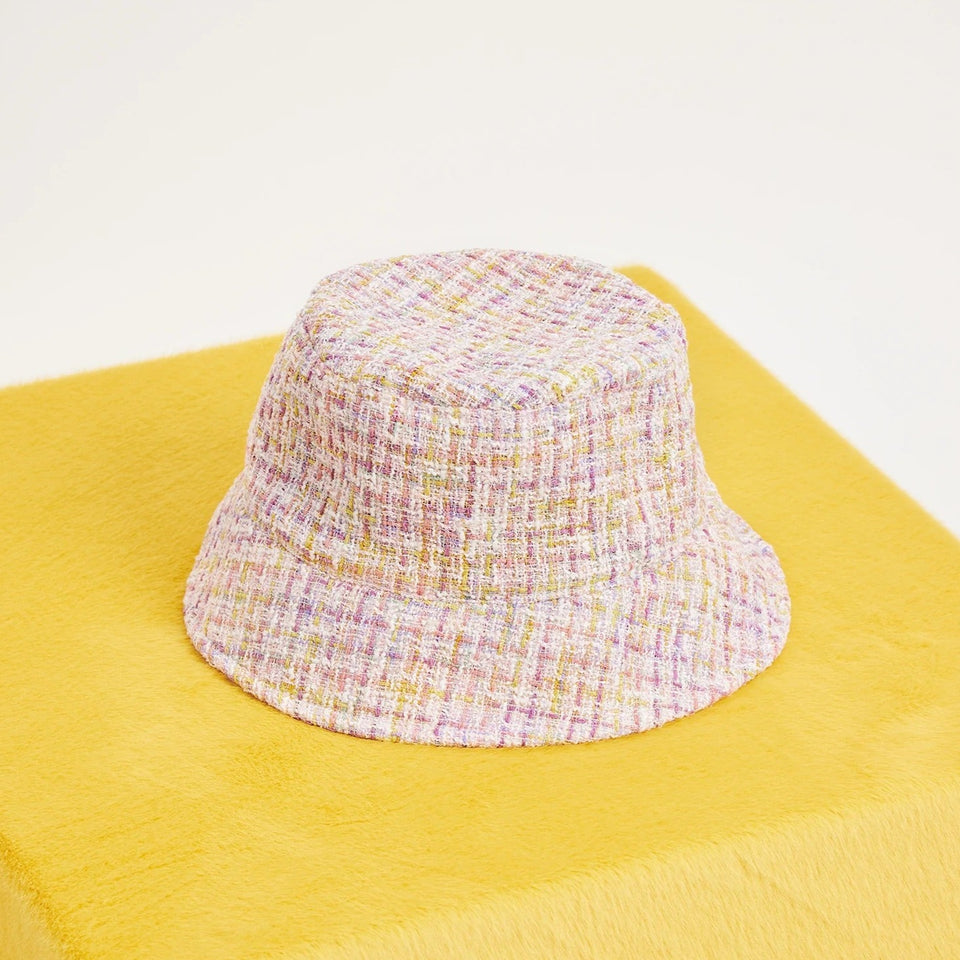 Apparis Laura Bucket Hat Sherbert Tweed – House of 29