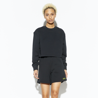 Apparis Julianna Cotton Sweatshorts Noir