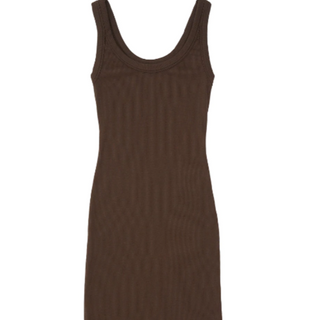 Cotton Citizen Verona Midi Dress Espresso "cotton citizen verona midi dress" "cotton citizen verona dress" "cotton citizen verona mini dress" "cotton citizen midi dress" "orange midi dress" "womens midi dress"