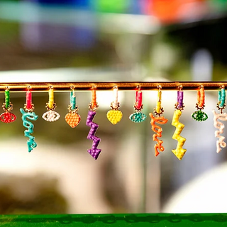 "gaya love earrings enamelled charm green" "gaya green love charm dress" "gaya green love charm top" "gaya pink love charm school" "gaya green love charm clothing"