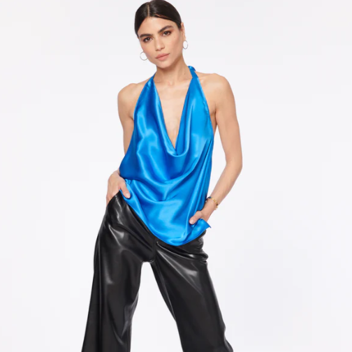 Jackie - Satin High/Low Cami with Slits – One Fish Two Fish
