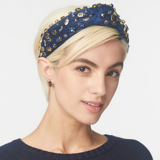 "lele sadoughi crystal dreidel knotted headband" "lele sadoughi headband" "lele sadoughi jeweled headband" "lele sadoughi sale headband" "lele sadoughi shell headband" "lele sadoughi red velvet headband" "lele sadoughi holiday headband"