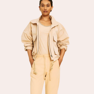 humanoid duno sand loose fit jacket