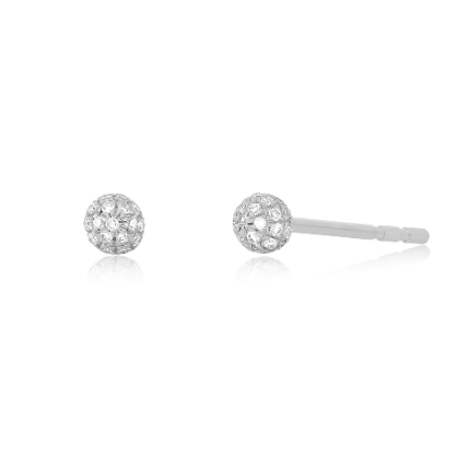 EF Collection Disco Ball Stud Earring